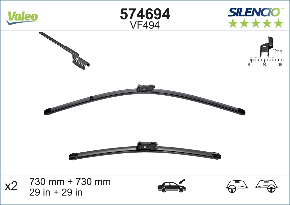 Lamela stergator 574694 VALEO